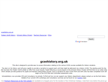 Tablet Screenshot of gcsehistory.org.uk